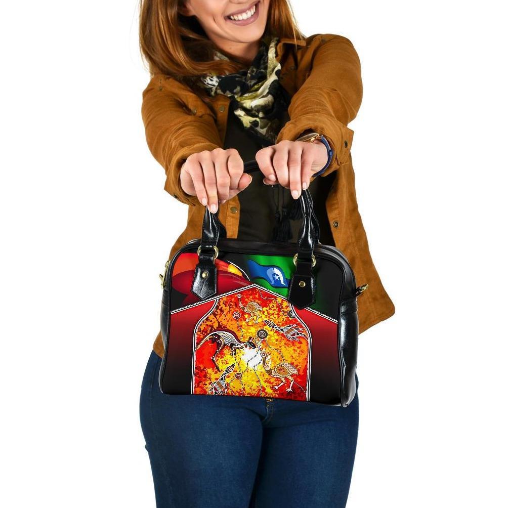 Indigenous Shoulder Handbag  - Naidoc Week Always Will Be - Vibe Hoodie