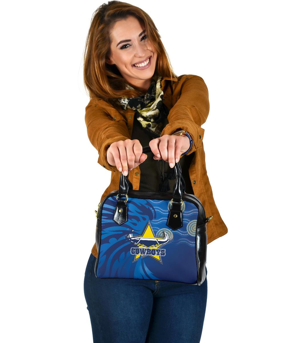 Cowboys Fire Shoulder Handbag North Queensland - Vibe Hoodie