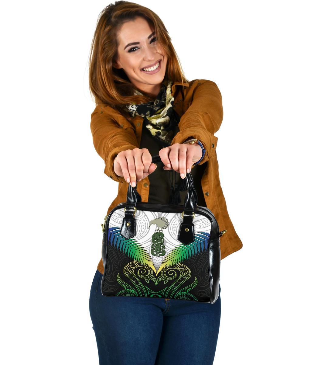 Maori Manaia New Zealand Shoulder Handbag Rasta - Vibe Hoodie