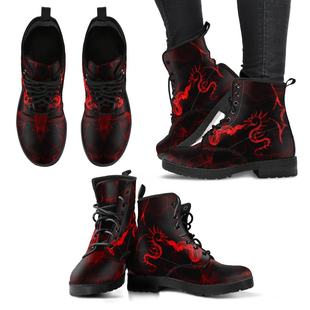 wales-leather-boots-welsh-dragon