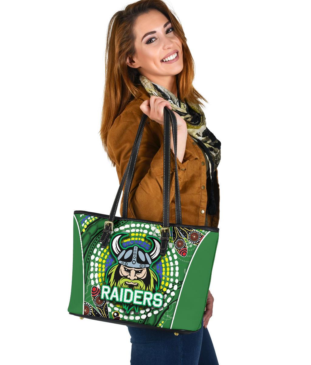 raiders-small-leather-tote-bag-aboriginal