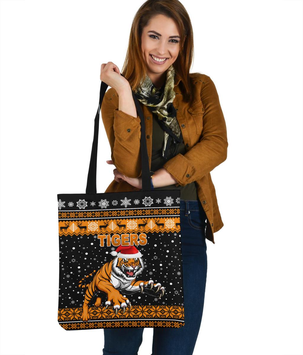 wests-christmas-tote-bag-tigers-unique-vibes-black