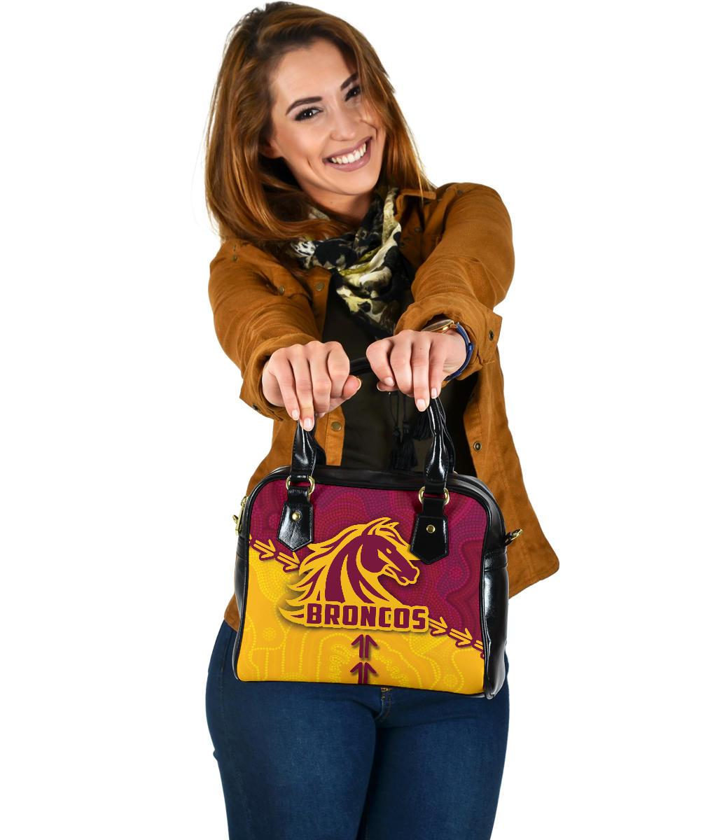 Broncos Shoulder Handbag Brisbane Aboriginal - Vibe Hoodie