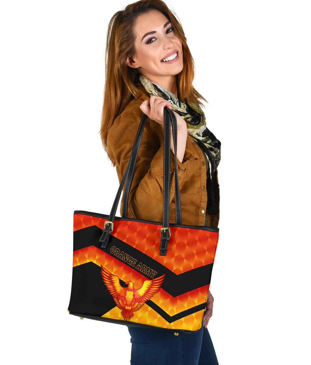 orange-army-small-leather-tote-bag-cricket-sporty-style