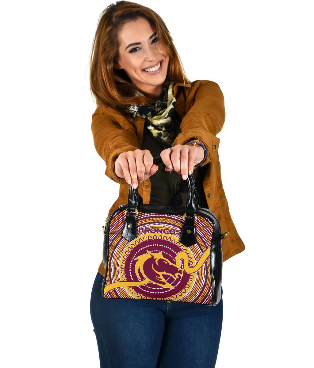 Brisbane Shoulder Handbag Broncos Aboriginal - Vibe Hoodie