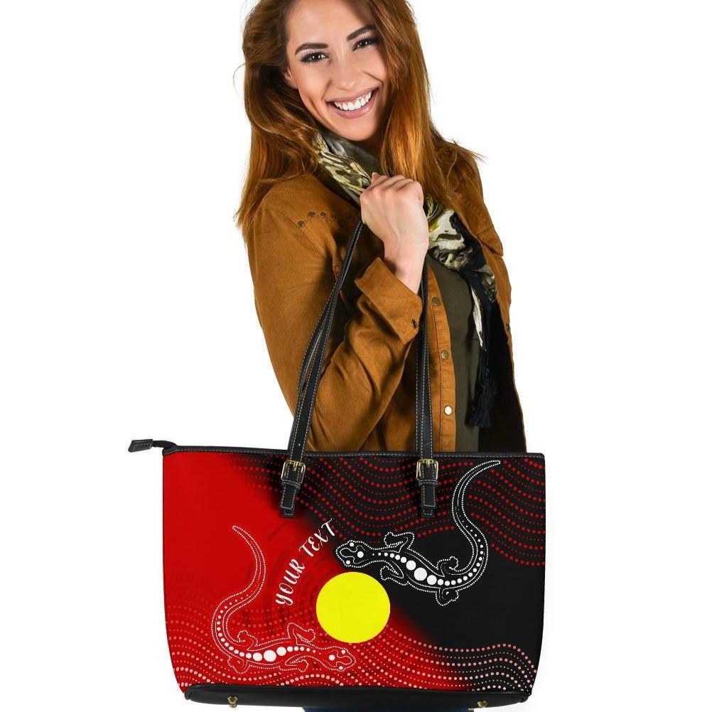 customaboriginal-large-leather-tote-bag-two-indigenous-lizard