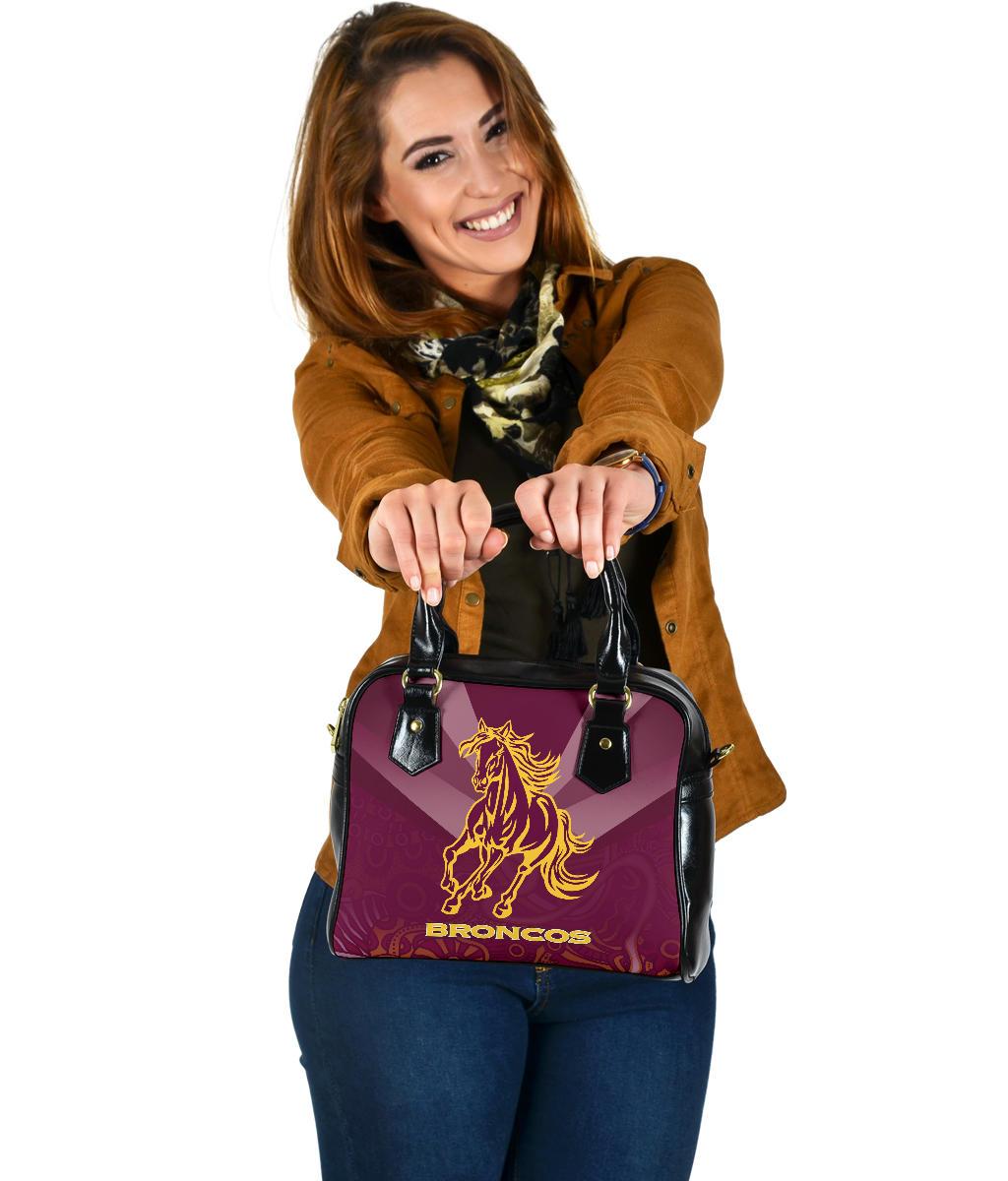 Brisbane Broncos Indigenous Shoulder Handbag - Vibe Hoodie