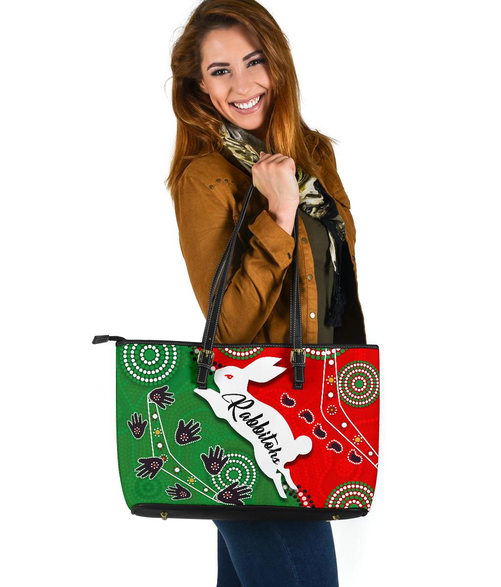 rabbitohs-forever-large-leather-tote-bag-indigenous