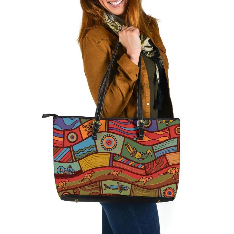 large-leather-tote-bag-aboriginal-art-with-animals