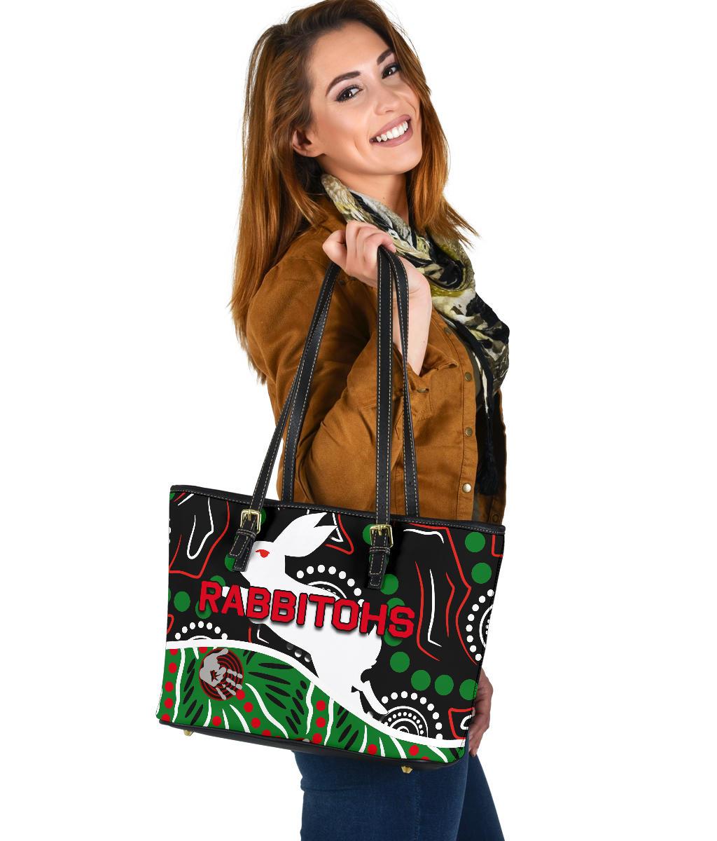 rabbitohs-small-leather-tote-bag-aboriginal