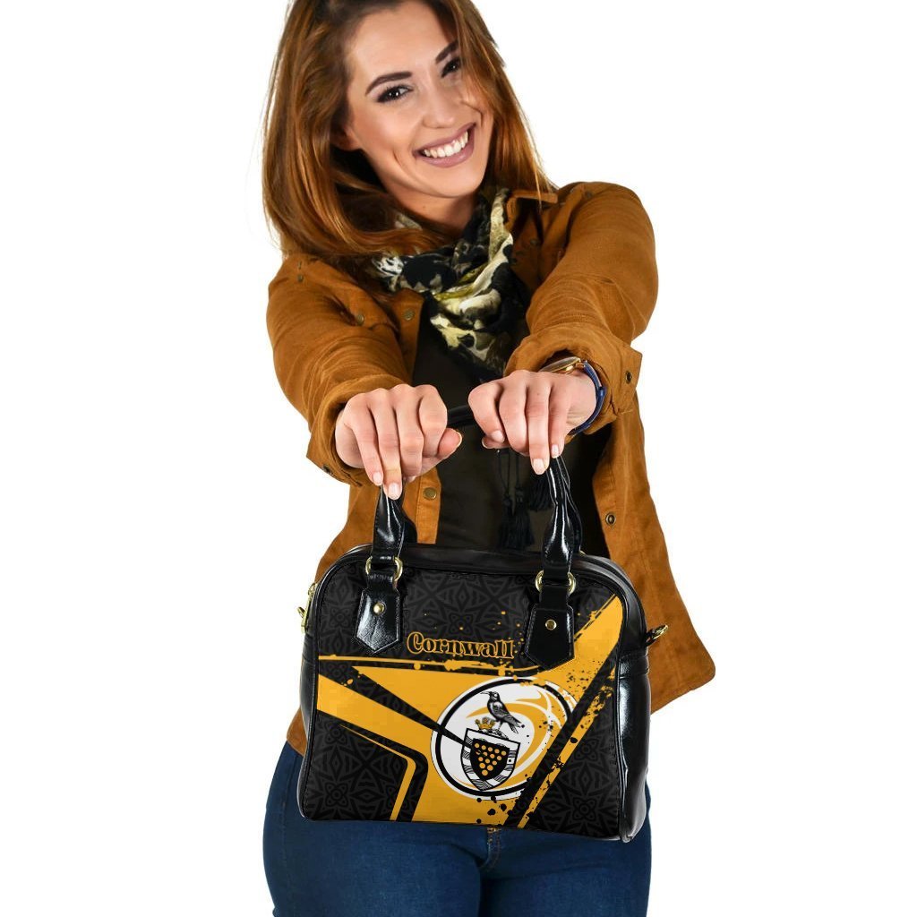 Cornwall Rugby Shoulder Handbag - Cornish Rugby - Vibe Hoodie