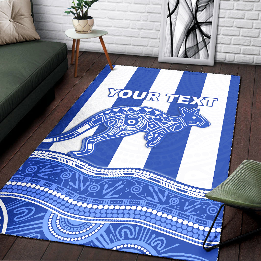 custom-personalised-roos-indigenous-area-rug-north-melbourne-football