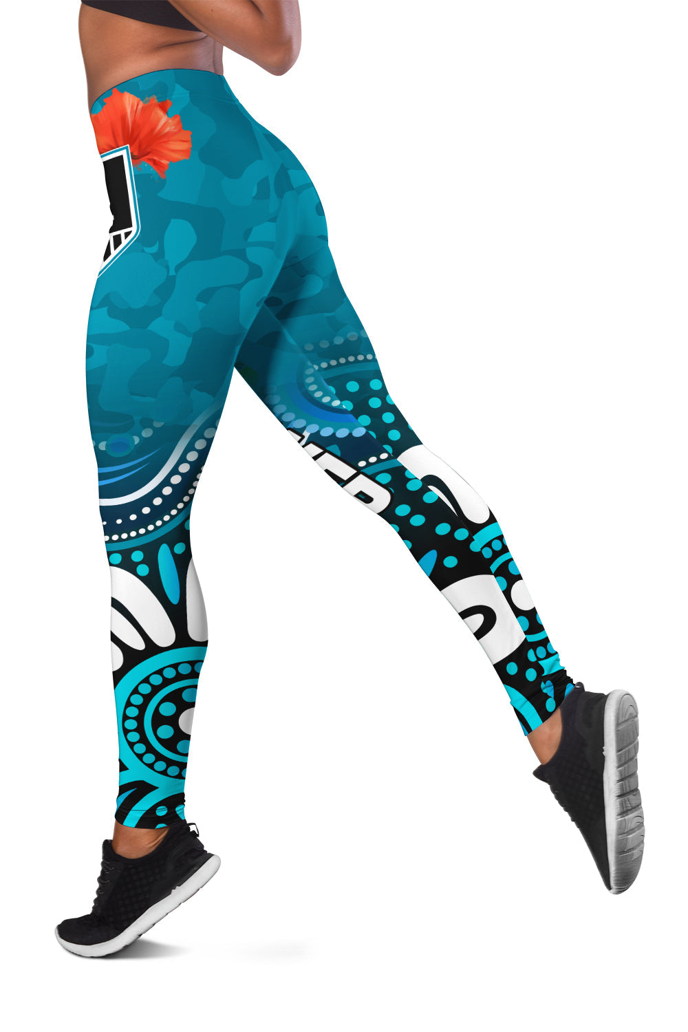 power-anzac-2022-women-leggings-port-adelaide-aboriginal-remember-them