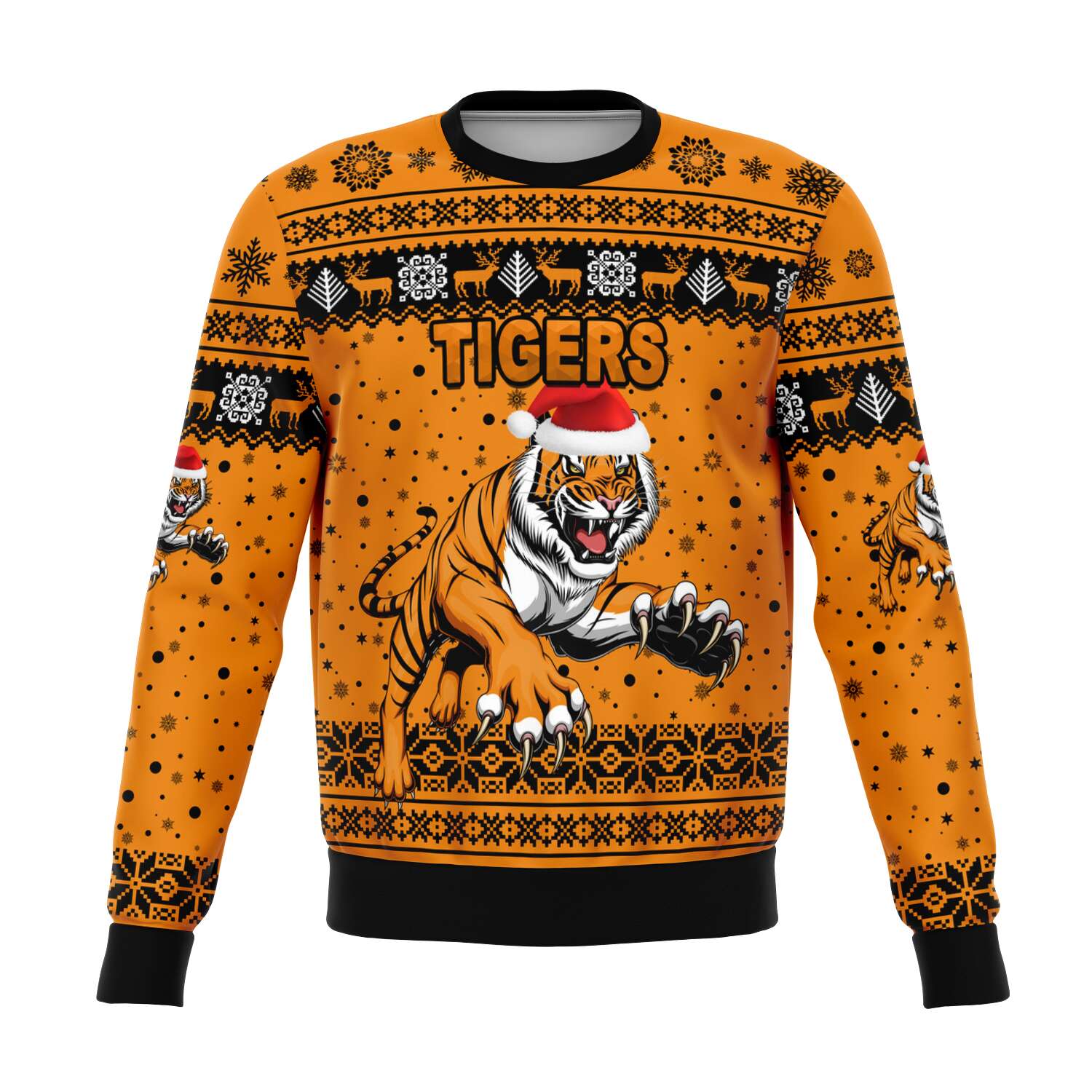 wests-christmas-sweatshirt-tigers-unique-vibes-orange