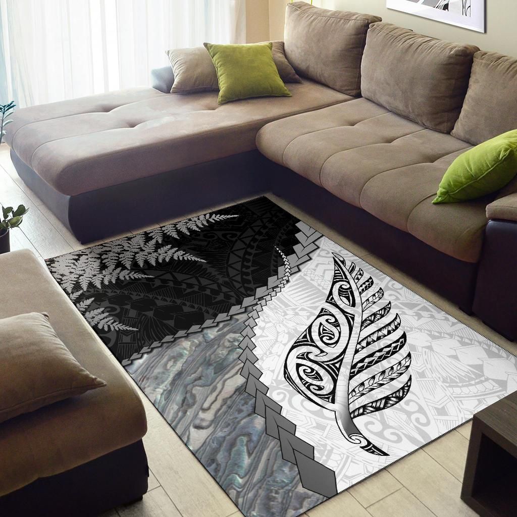 paua-shell-maori-silver-fern-area-rug-white