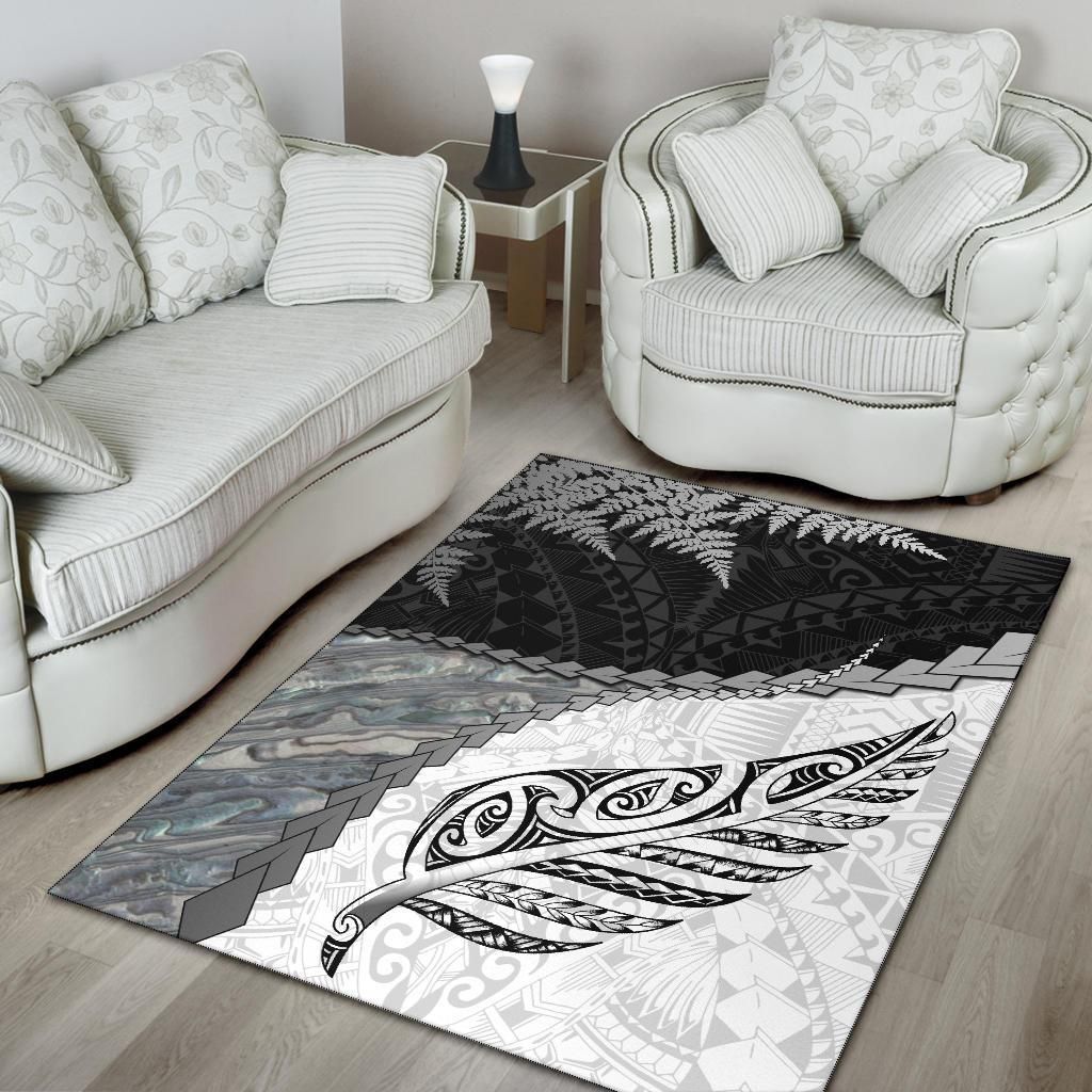 paua-shell-maori-silver-fern-area-rug-white