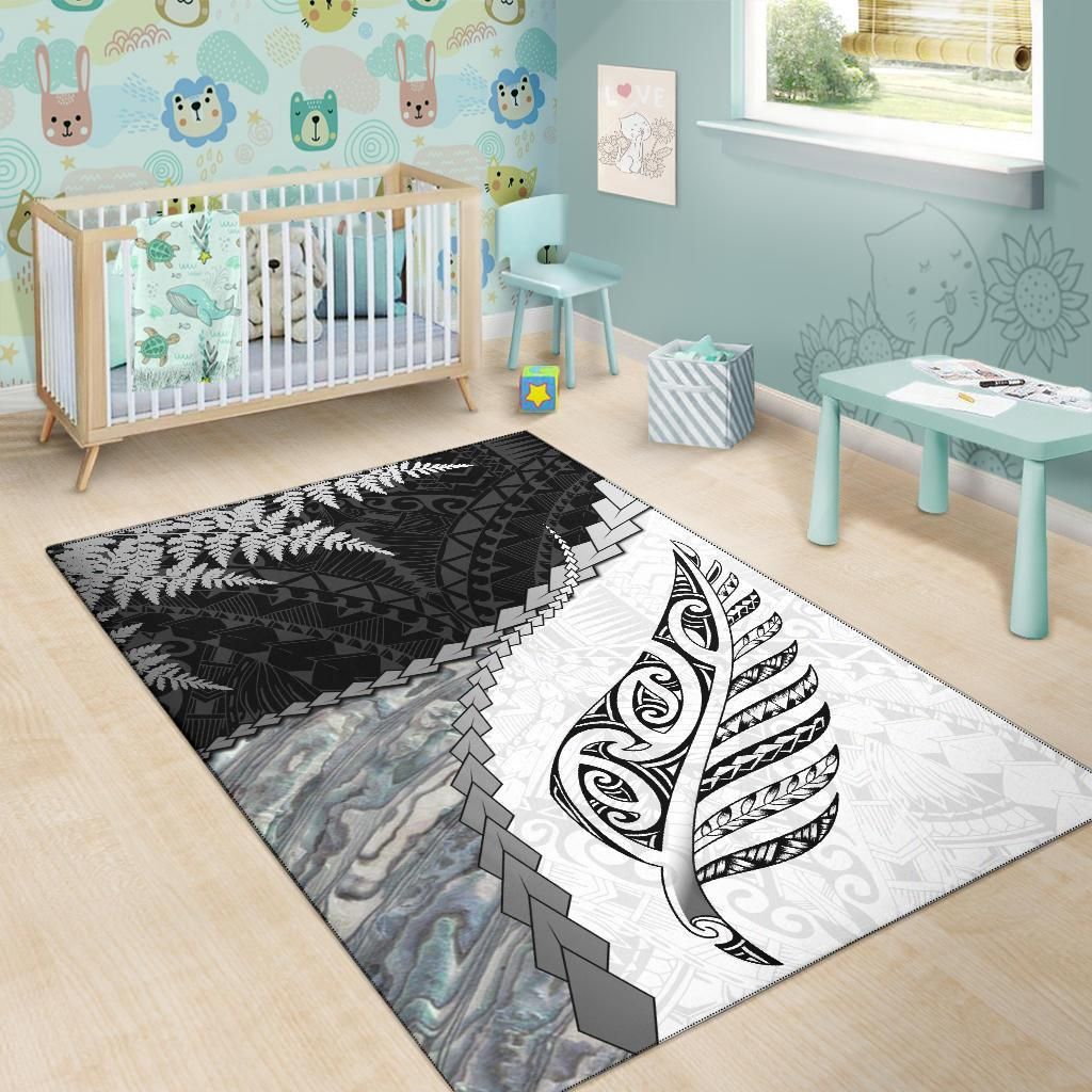 paua-shell-maori-silver-fern-area-rug-white