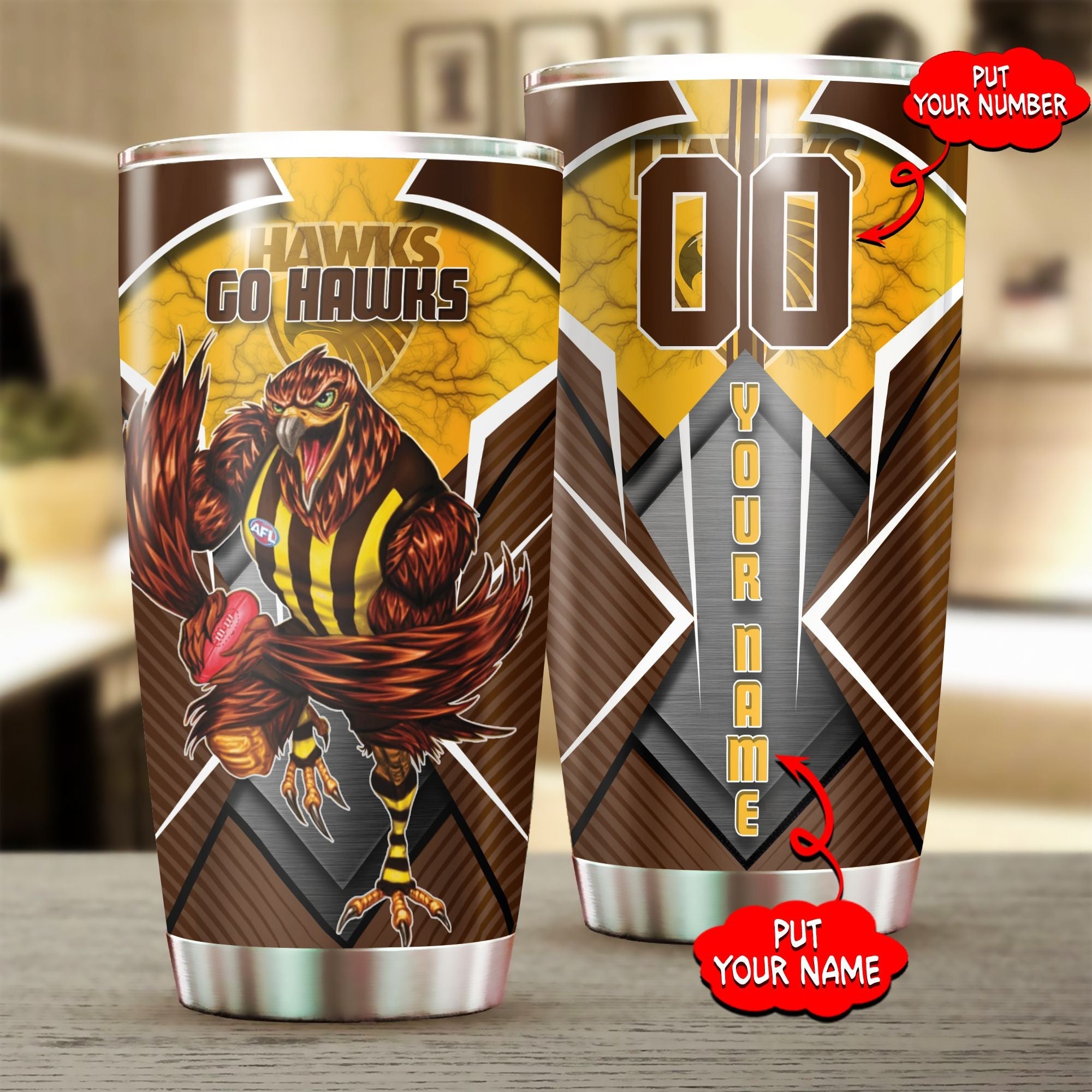 personalized-hawthorn-football-club-tumbler-afl-tumbler-stainless-steel-tumbler-mascot