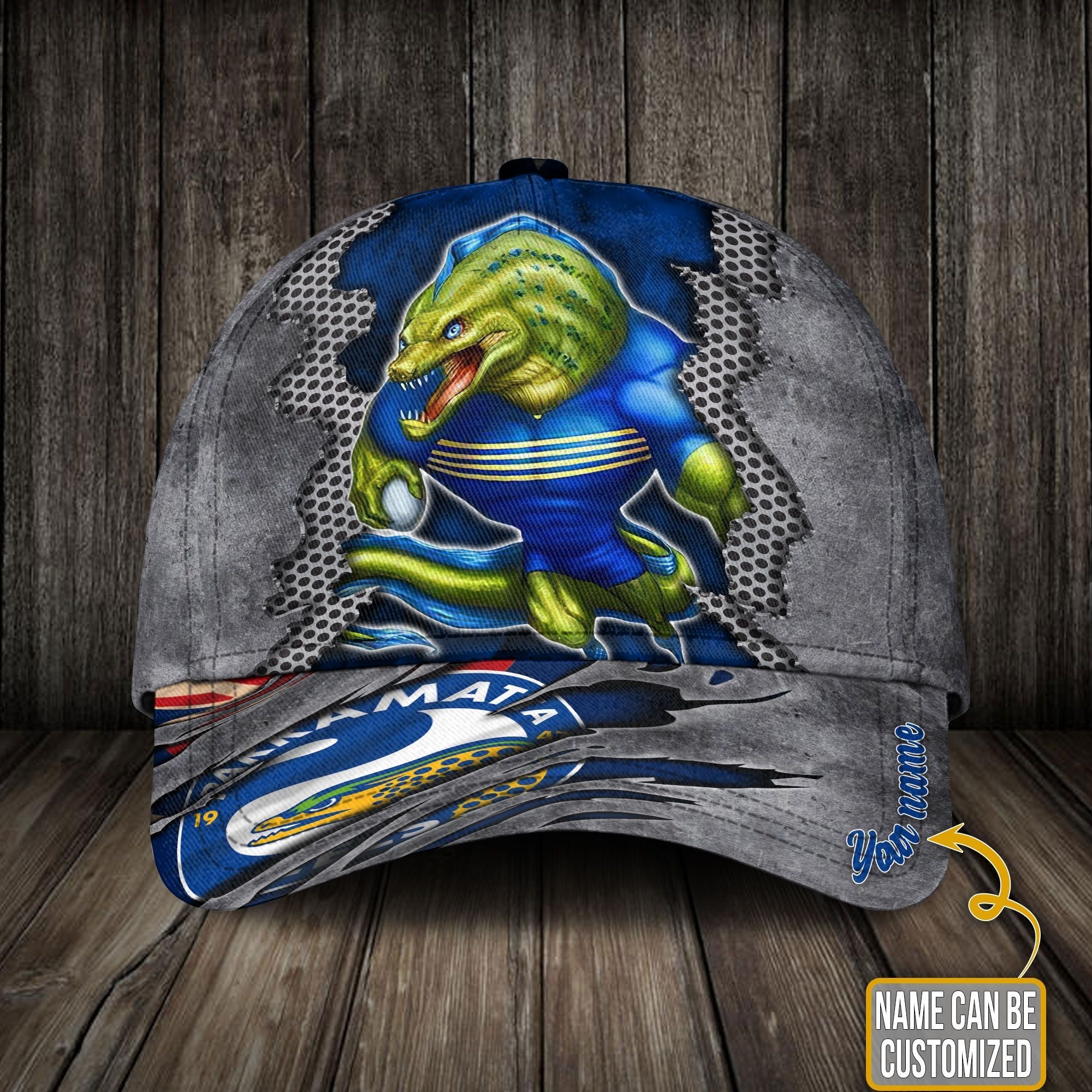 personalized-nrl-classic-cap-parramatta-eels-classic-cap-mascot