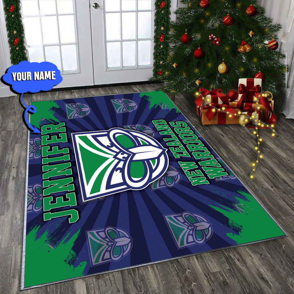 personalized-new-zealand-warriors-rug-logo