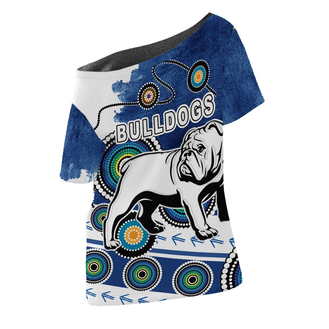 vibehoodie-shirt-custom-canterbury-bankstown-bulldogs-grunge-indigenous-rugby-team-off-shoulder-t-shirt