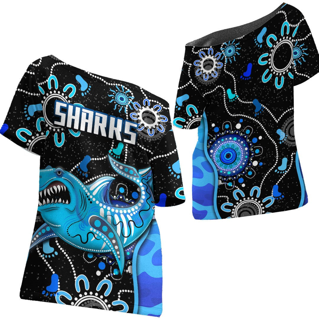 vibehoodie-shirt-cronulla-sutherland-sharks-indigenous-camo-rugby-team-off-shoulder-t-shirt