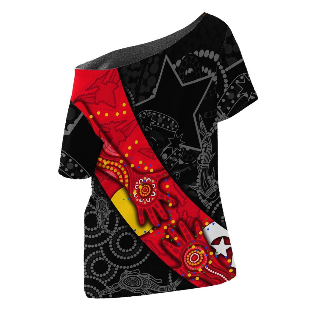 vibehoodie-shirt-essendon-bombers-indigenous-football-team-off-shoulder-t-shirt