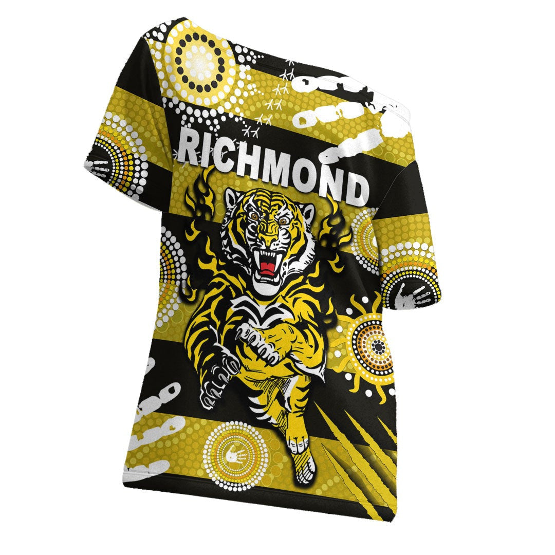 vibehoodie-shirt-custom-richmond-tigers-indigenous-jersey-football-team-off-shoulder-t-shirt