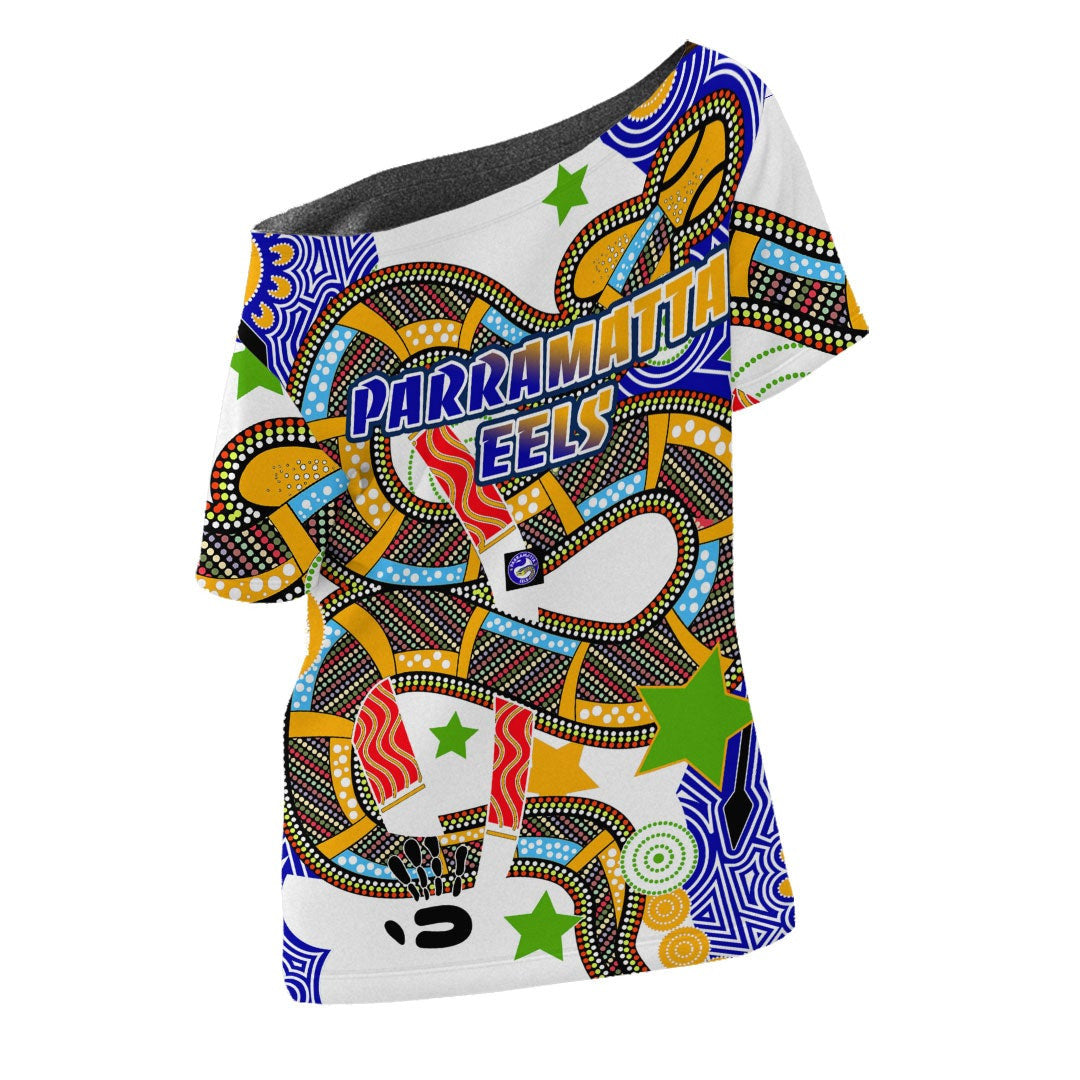 vibehoodie-shirt-parramatta-eels-indigenous-rugby-team-off-shoulder-t-shirt