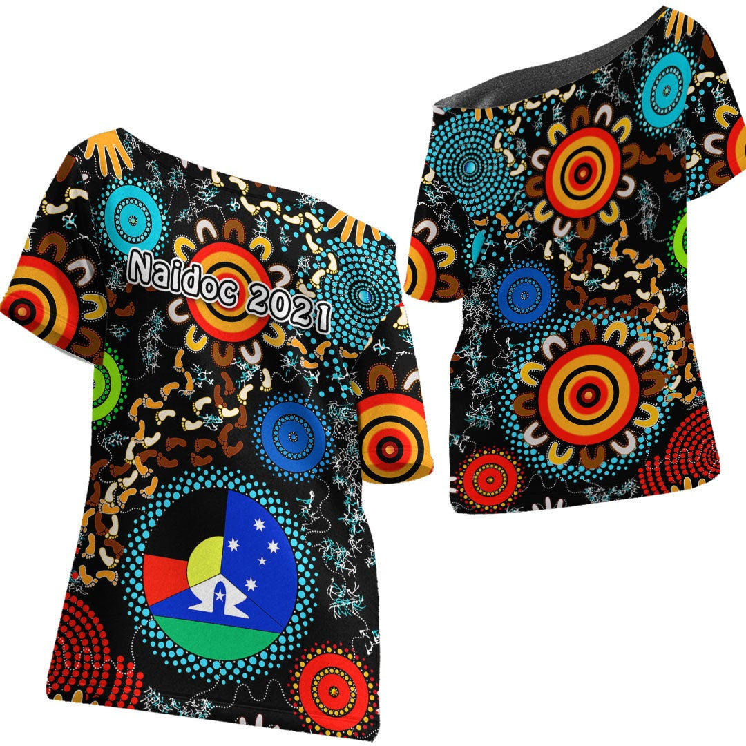 vibehoodie-shirt-indigenous-naidoc-2021-off-shoulder-t-shirt