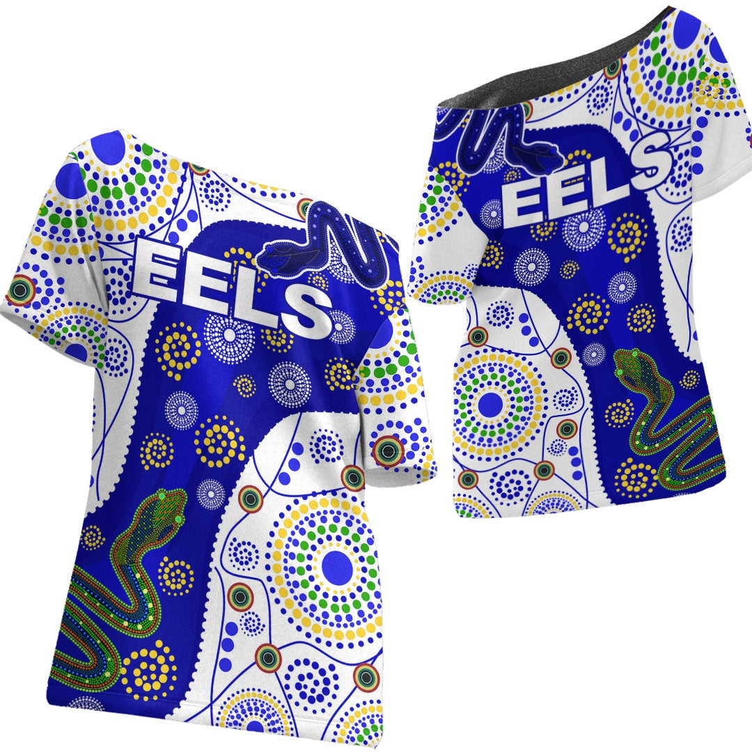 vibehoodie-shirt-parramatta-eels-naidoc-blue-version-rugby-team-off-shoulder-t-shirt