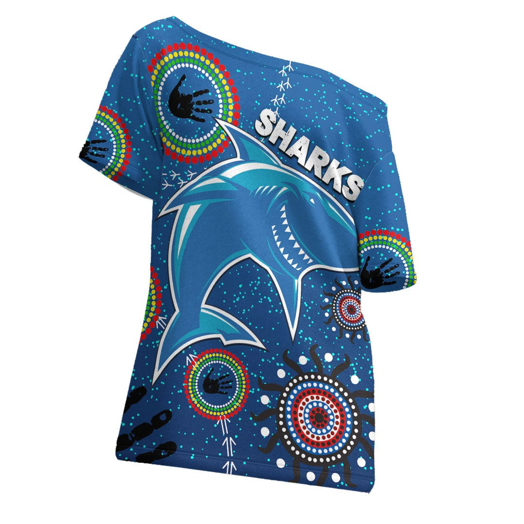 vibehoodie-shirt-cronulla-sutherland-special-indigenous-rugby-team-off-shoulder-t-shirt