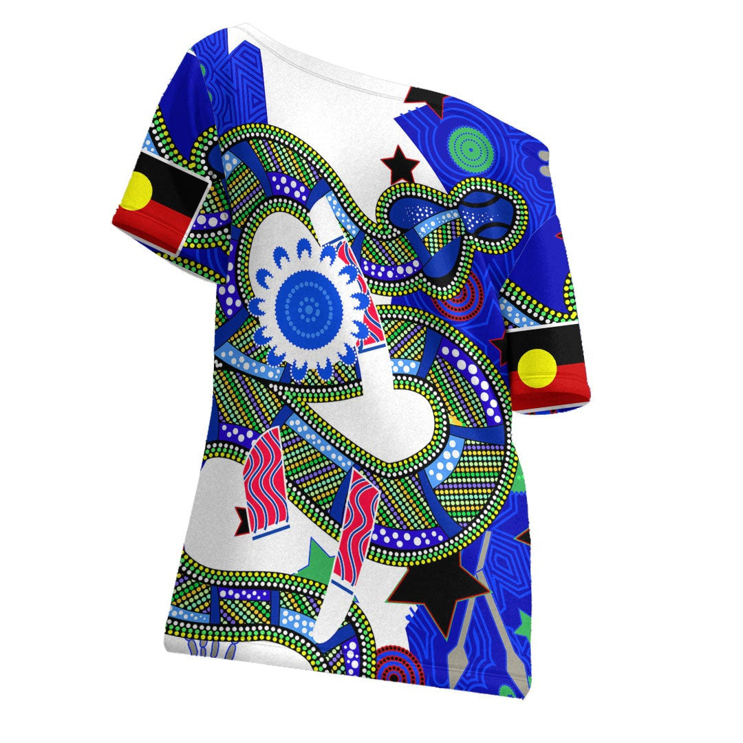 vibehoodie-shirt-parramatta-eels-naidoc-blue-rugby-team-off-shoulder-t-shirt