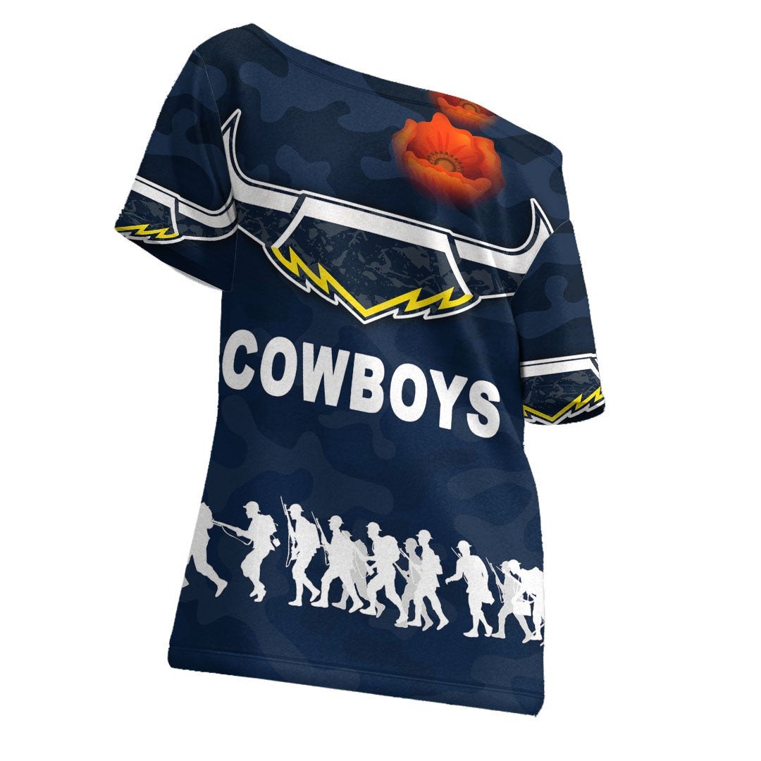 vibehoodie-shirt-north-queensland-cowboys-anzac-day-camo-rugby-team-off-shoulder-t-shirt