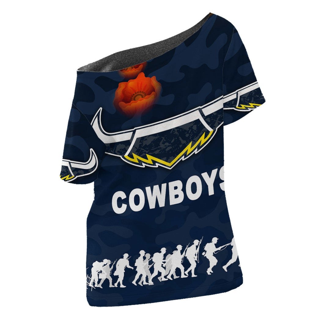 vibehoodie-shirt-north-queensland-cowboys-anzac-day-camo-rugby-team-off-shoulder-t-shirt