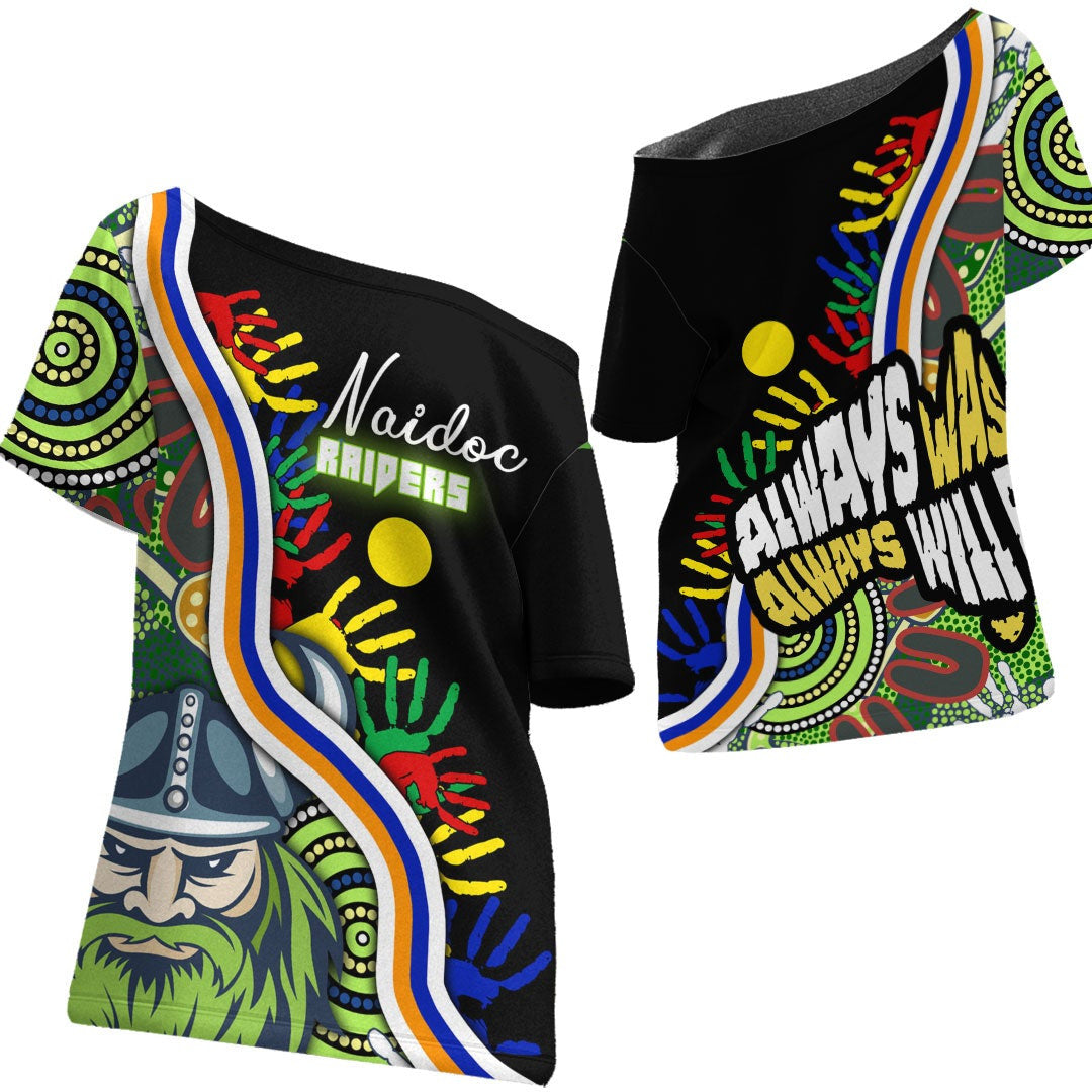 vibehoodie-shirt-canberra-raiders-naidoc-rugby-team-off-shoulder-t-shirt