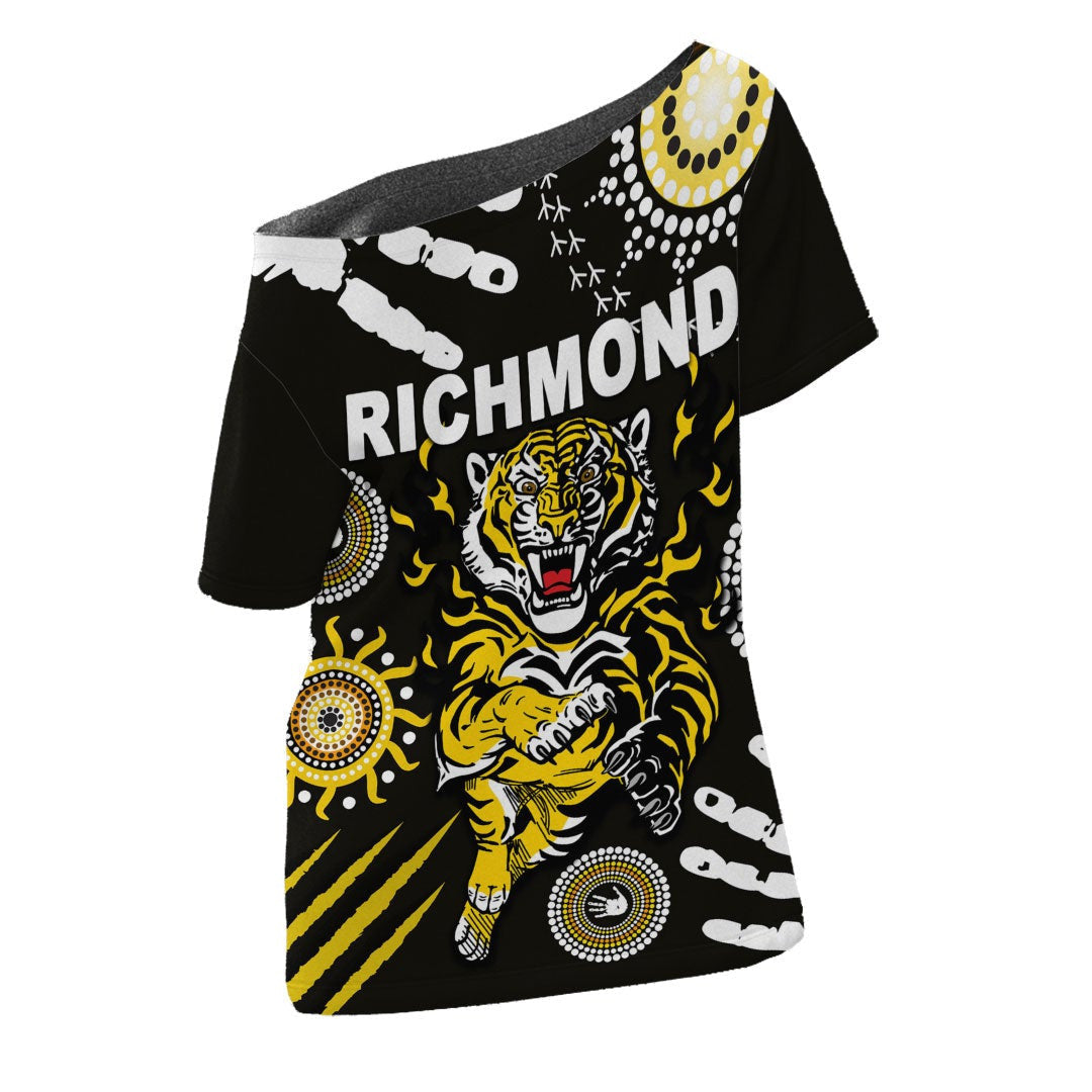 vibehoodie-shirt-richmond-tigers-indigenous-football-team-off-shoulder-t-shirt