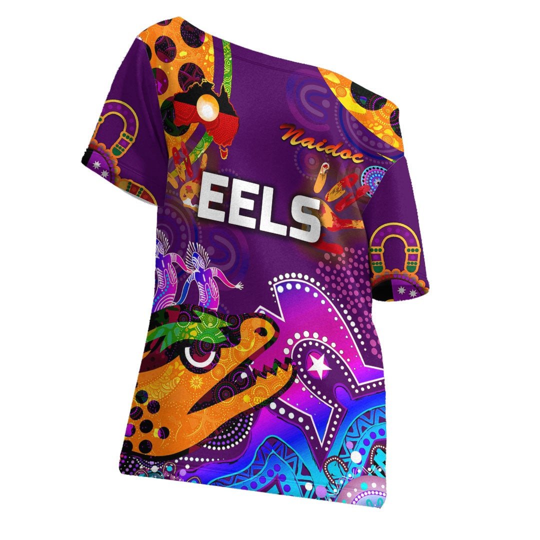 vibehoodie-shirt-parramatta-eels-indigenous-naidoc-violet-rugby-team-off-shoulder-t-shirt