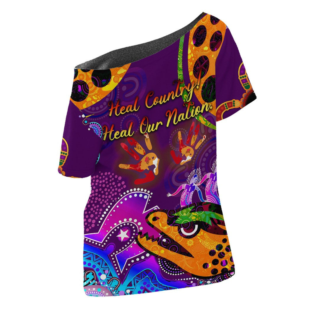 vibehoodie-shirt-parramatta-eels-indigenous-naidoc-violet-rugby-team-off-shoulder-t-shirt