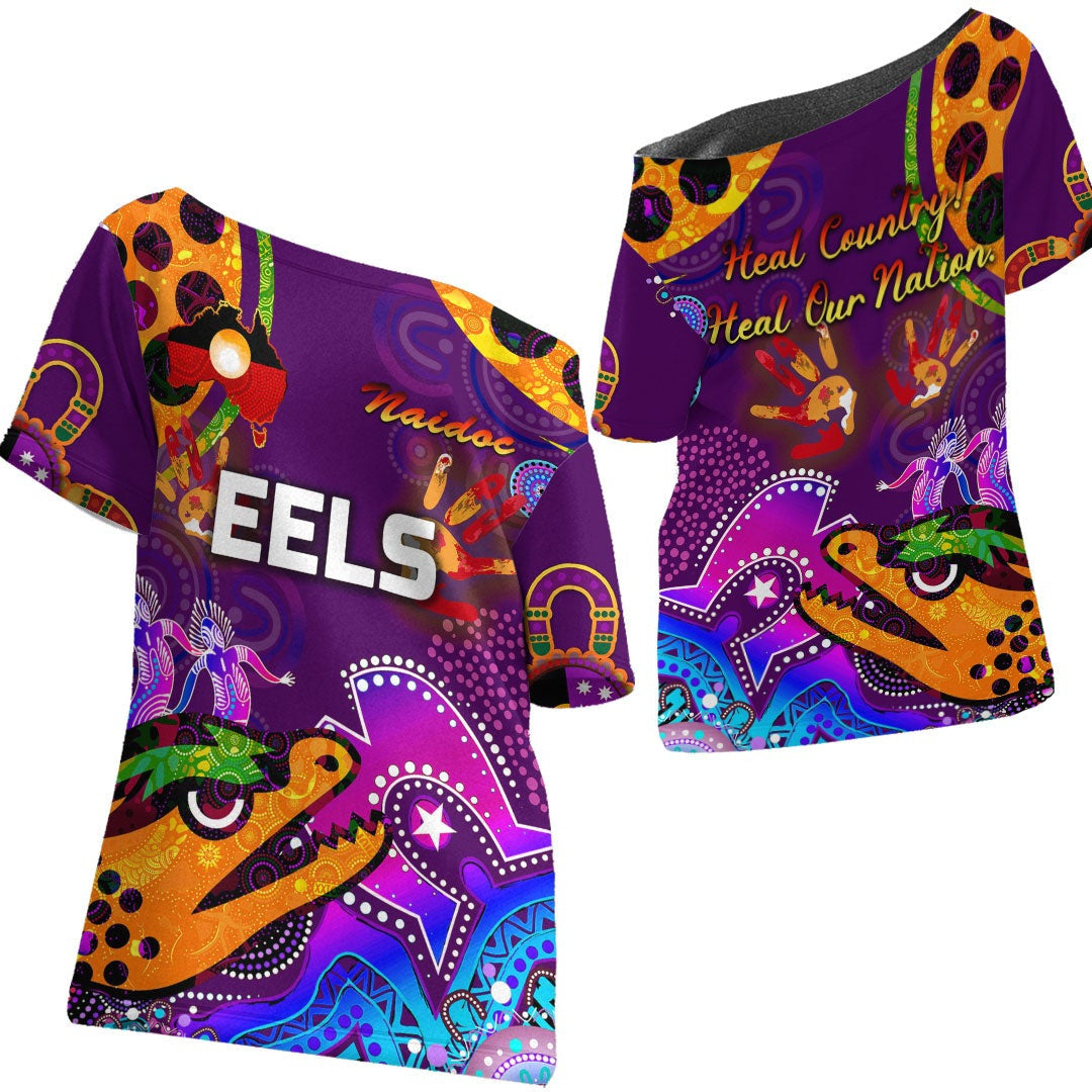 vibehoodie-shirt-parramatta-eels-indigenous-naidoc-violet-rugby-team-off-shoulder-t-shirt