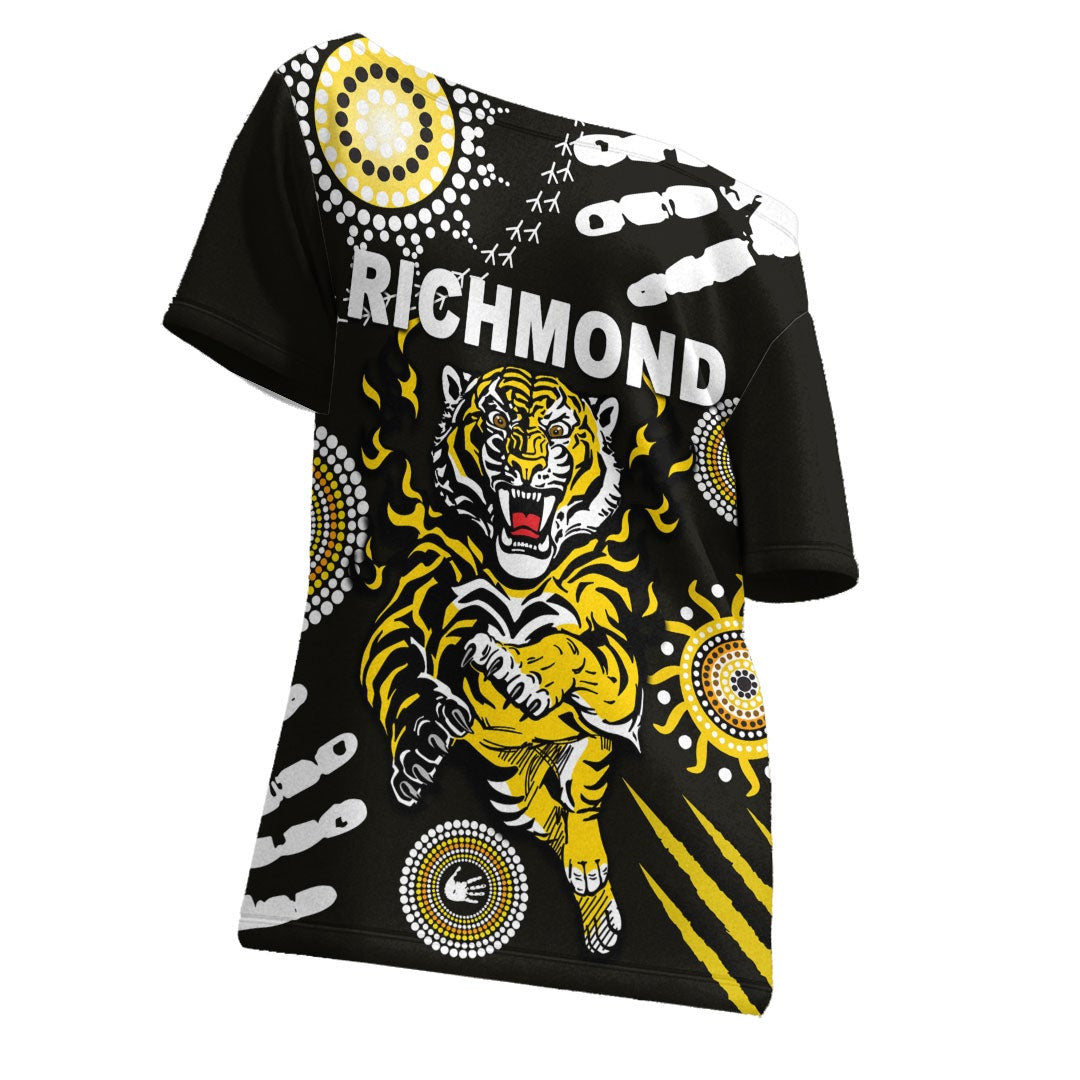 vibehoodie-shirt-richmond-tigers-indigenous-football-team-off-shoulder-t-shirt