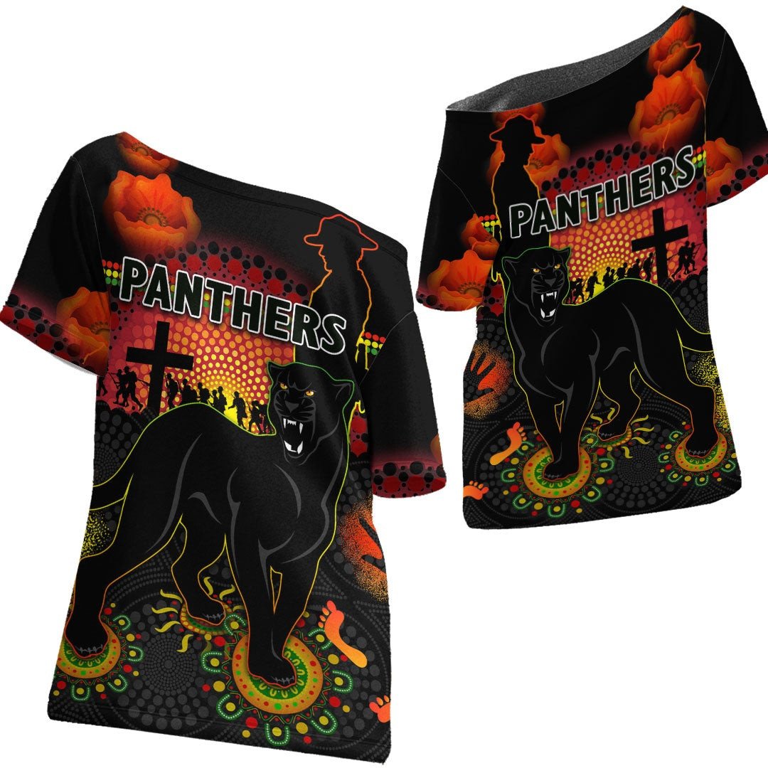 vibehoodie-shirt-penrith-panthers-anzac-day-lest-we-forget-rugby-team-off-shoulder-t-shirt