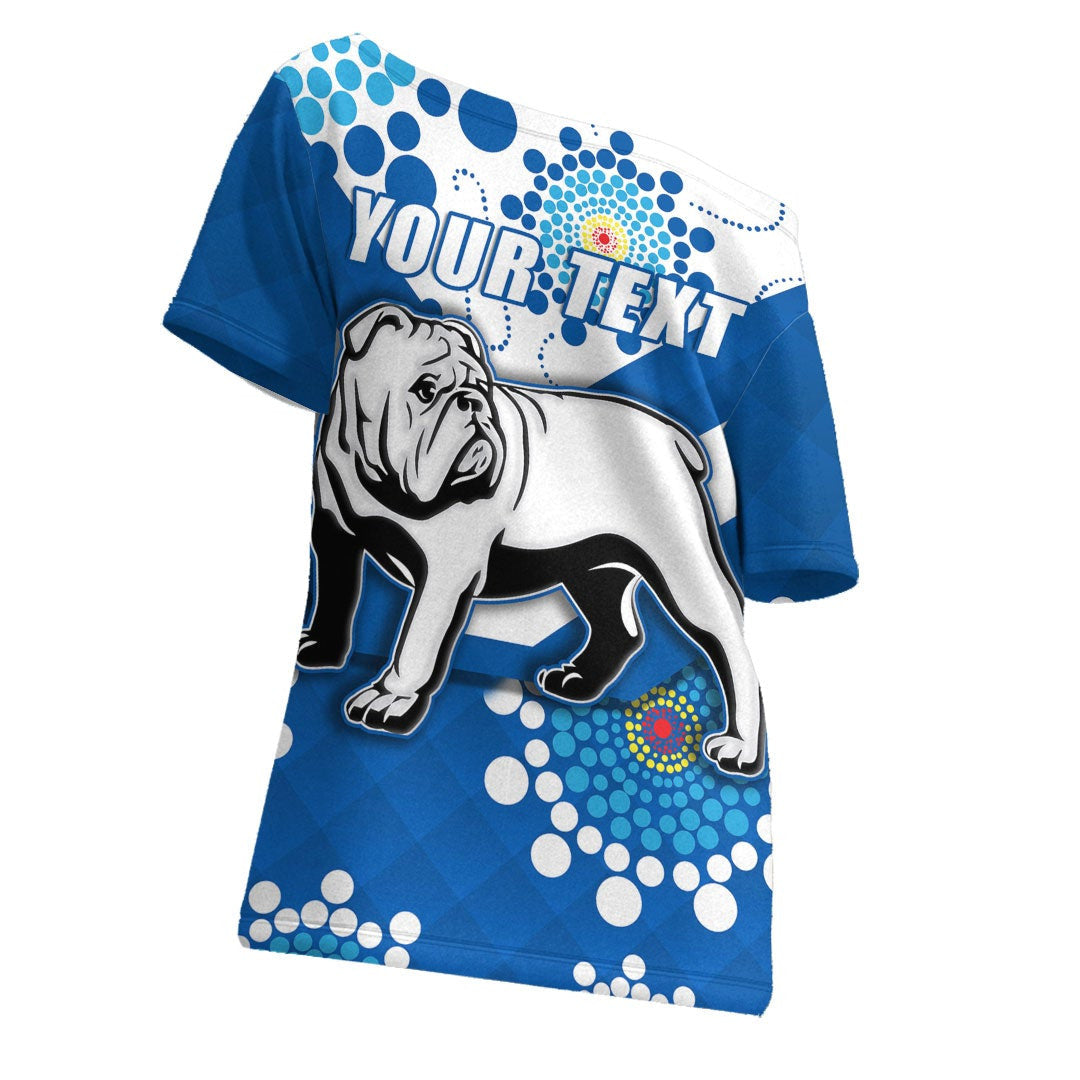 vibehoodie-shirt-custom-canterbury-bankstown-bulldogs-blue-indigenous-rugby-team-off-shoulder-t-shirt