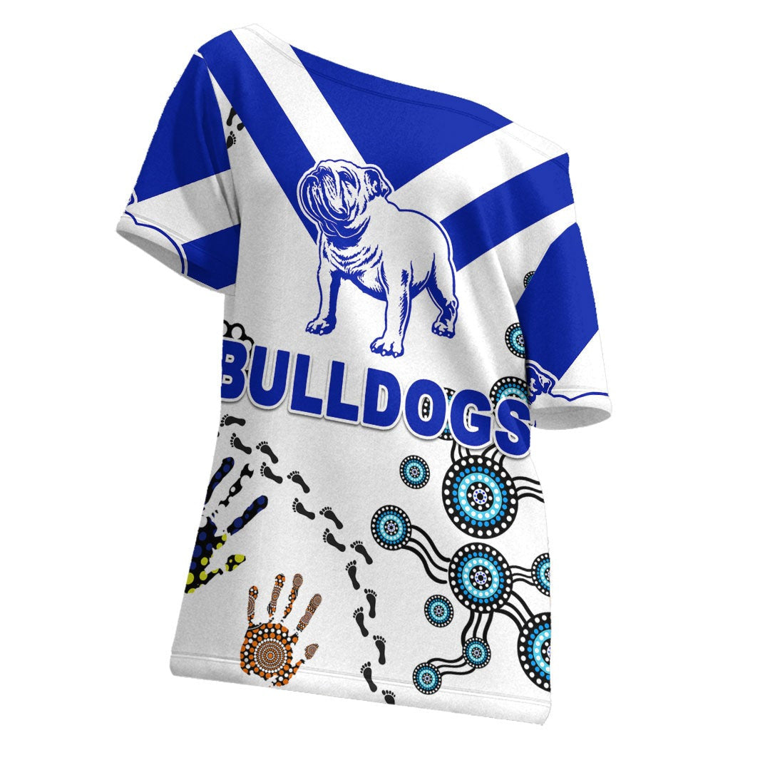 vibehoodie-shirt-canterbury-bankstown-bulldogs-indigenous-special-white-mix-blue-rugby-team-off-shoulder-t-shirt