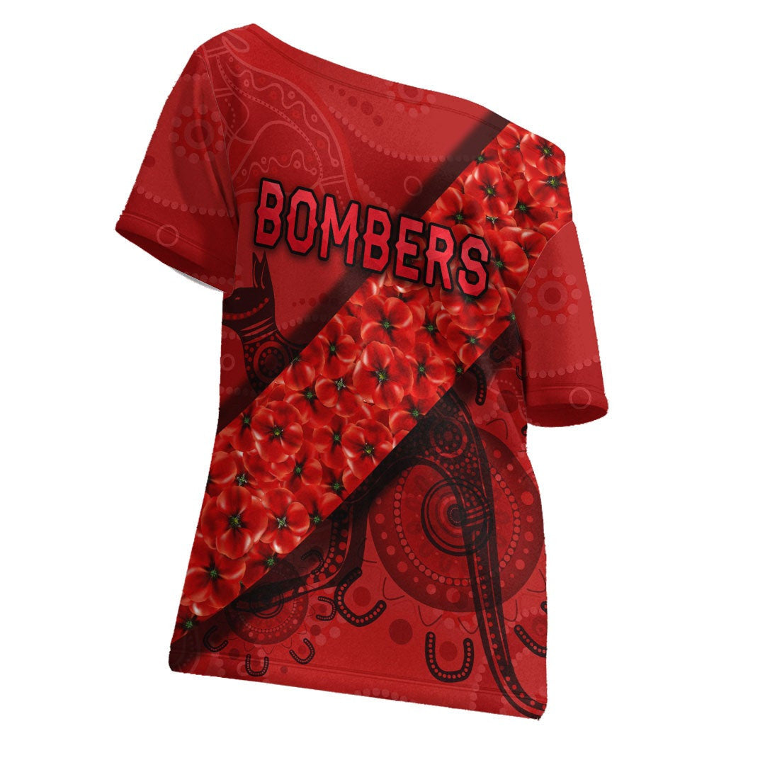 vibehoodie-shirt-essendon-bombers-indigenous-red-version-football-team-off-shoulder-t-shirt