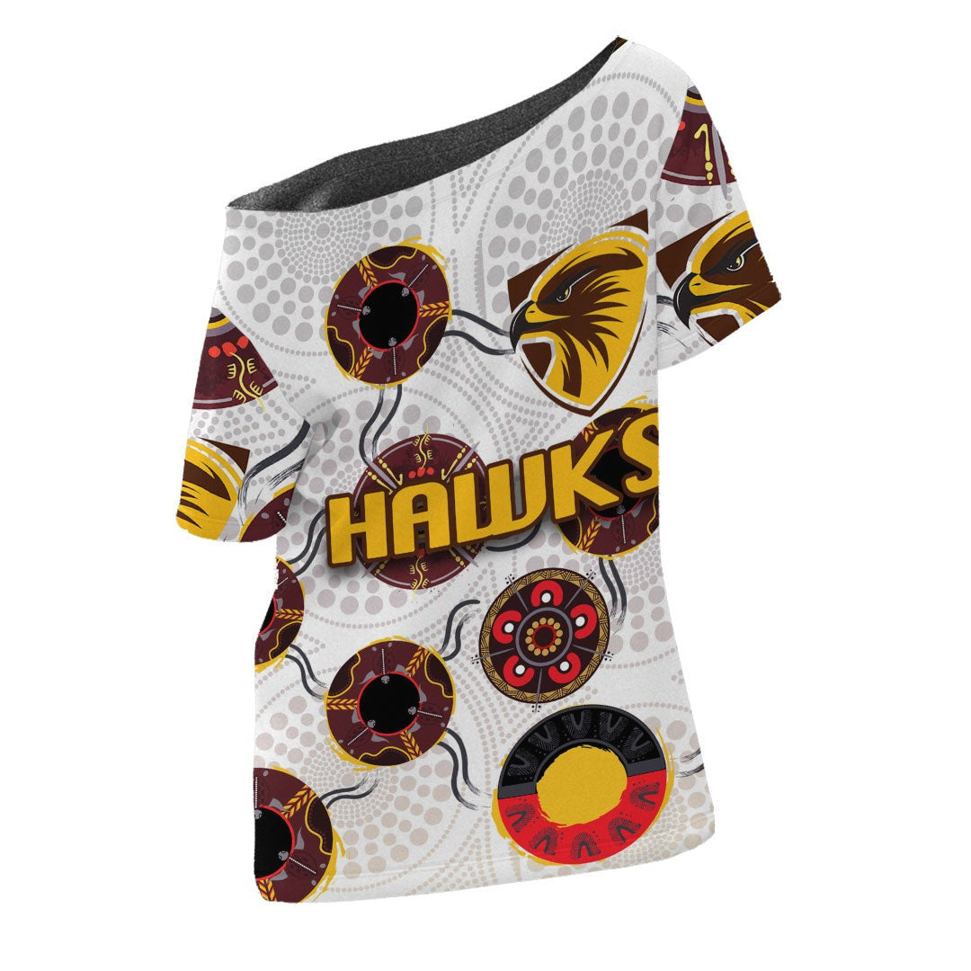 vibehoodie-shirt-custom-hawthorn-hawks-indigenous-white-version-football-team-off-shoulder-t-shirt