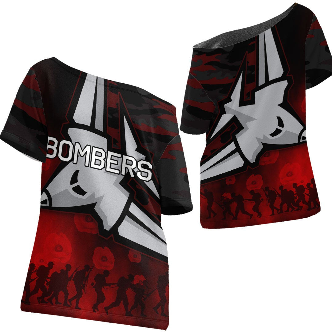 vibehoodie-shirt-essendon-bombers-anzac-day-lest-we-forget-football-team-off-shoulder-t-shirt