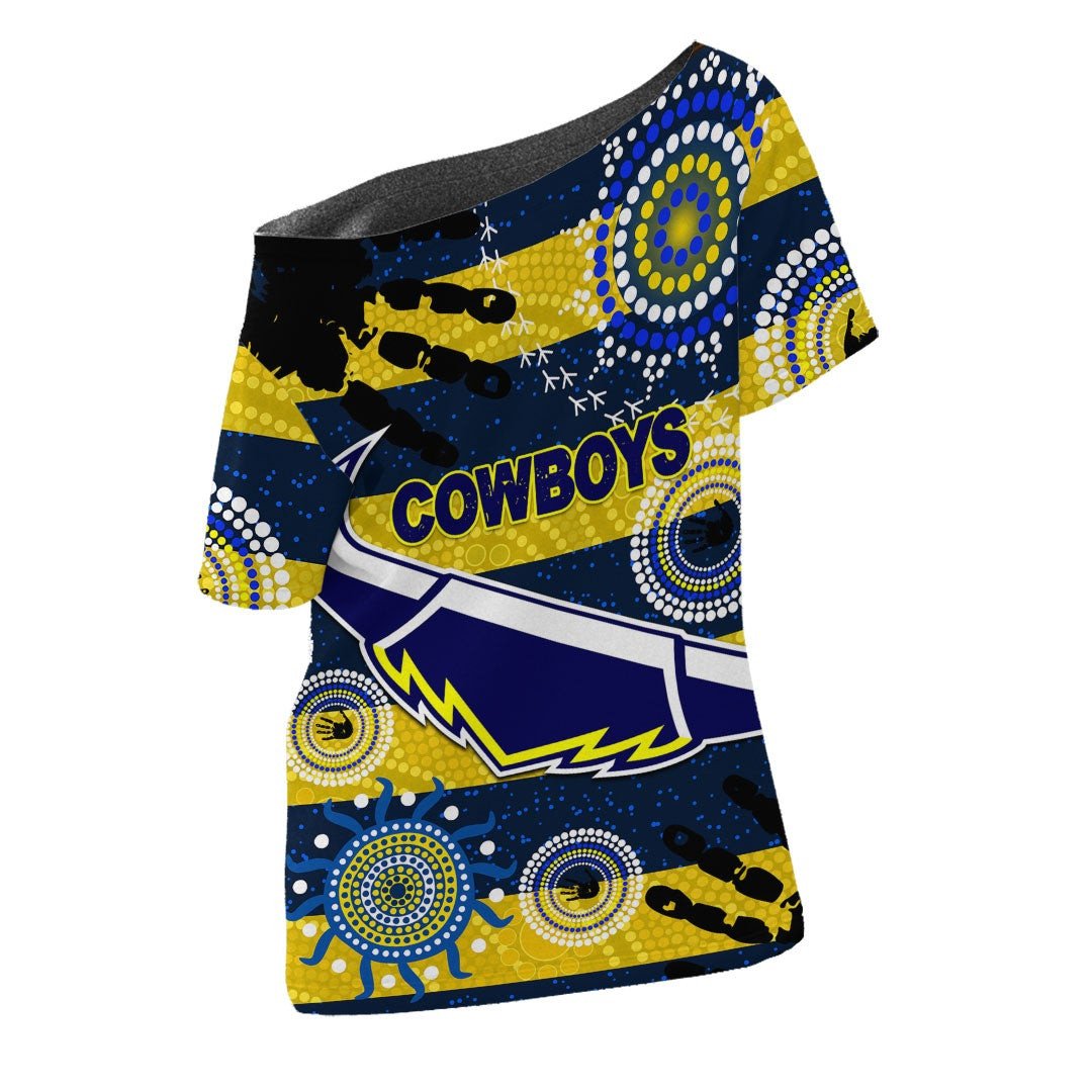 vibehoodie-shirt-north-queensland-cowboys-anzac-special-style-navy-rugby-team-off-shoulder-t-shirt