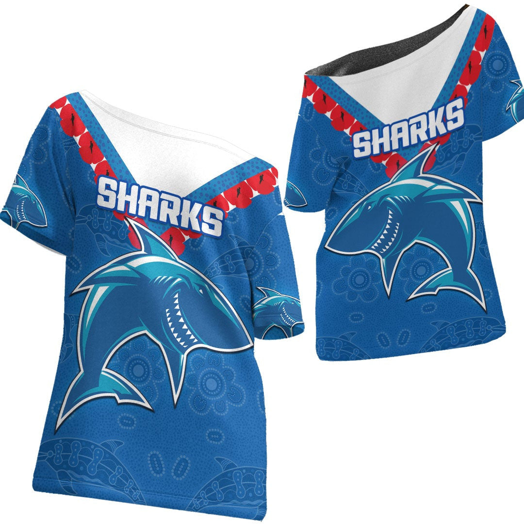 vibehoodie-shirt-cronulla-sutherland-sharks-simple-style-rugby-team-off-shoulder-t-shirt