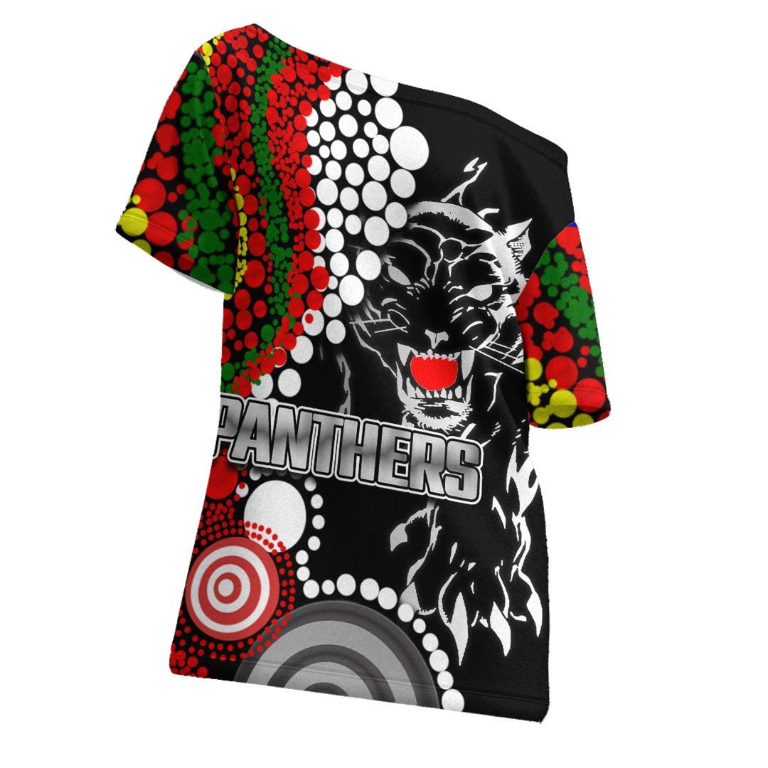 vibehoodie-shirt-penrith-panthers-indigenous-style-rugby-team-off-shoulder-t-shirt